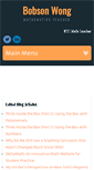 Mobile Screenshot of bobsonwong.com